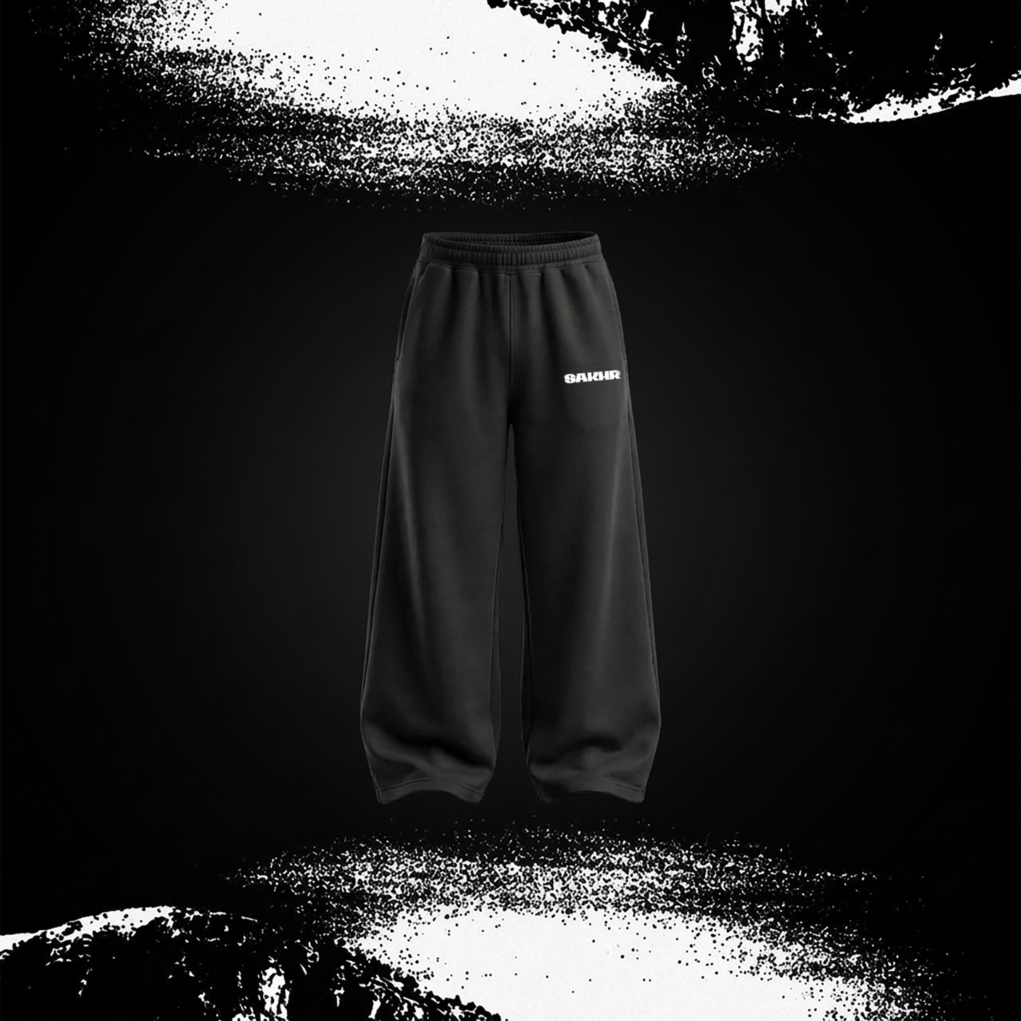 Black basic pants