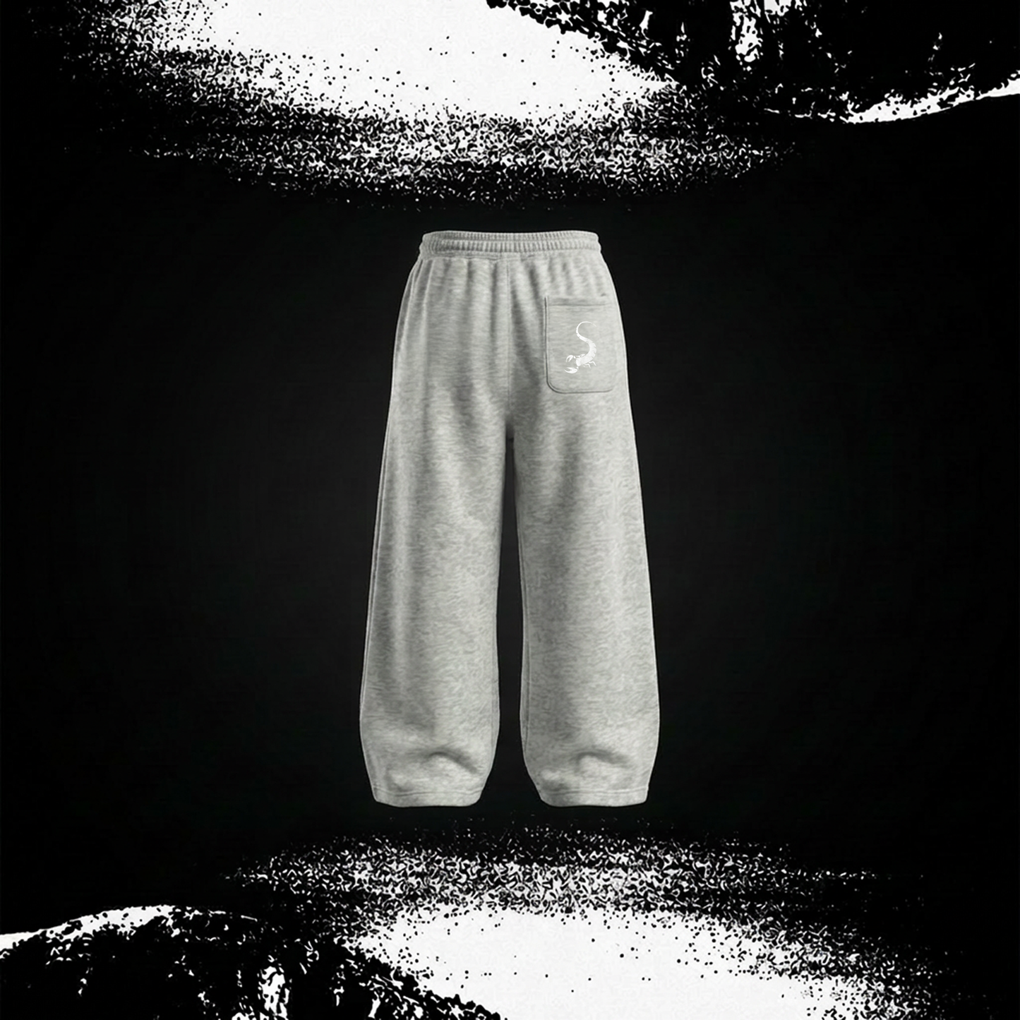 Gray basic pants